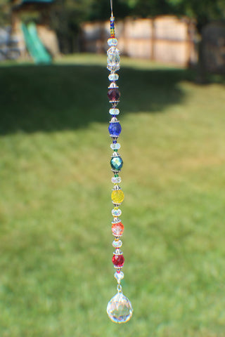 20mm Chakra Crystal Suncatcher (0003)