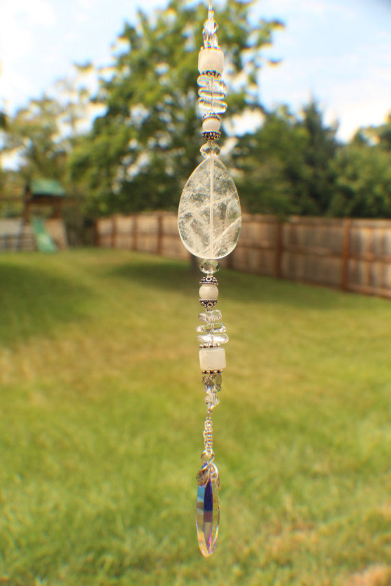 40mm Swarovski crystal,Swarovski bicone beads,Swarovski Butterfly crystal beads,Silver beads,Moon Stone beads and Quartz Crystal beads(0021)